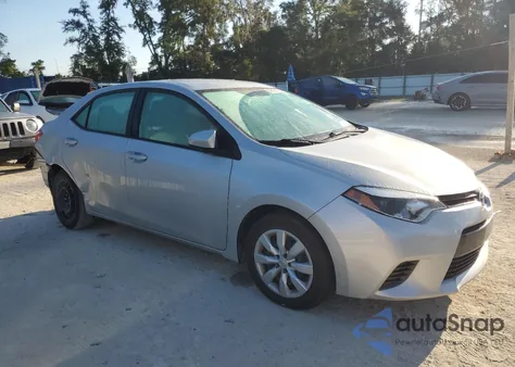 2016 Toyota Corolla L z USA, uszkodzony, nr VIN 5YFBURHE4GP524141